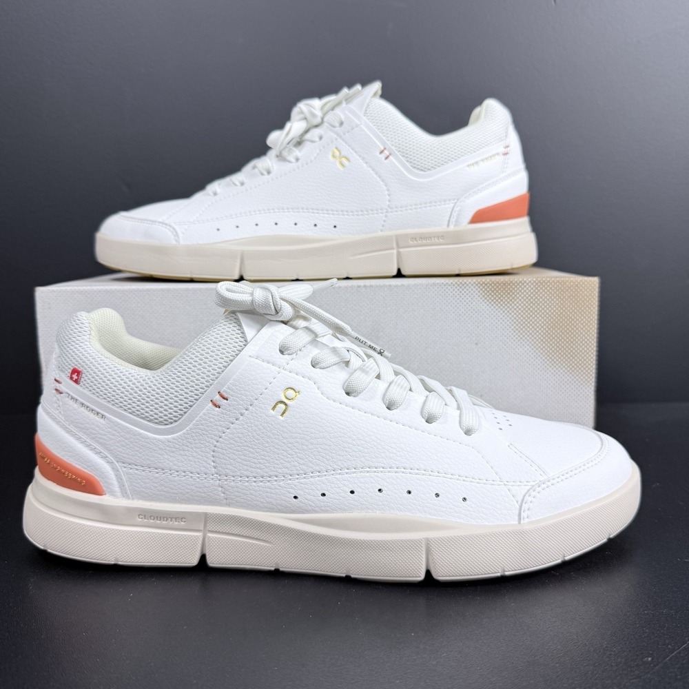 On The Roger Center Court Women's Size 10.5 Tennis Shoes White Sienna Sneakers